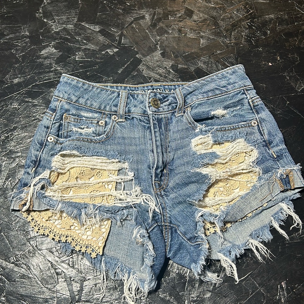 American Eagle High-rise Jean Shorts